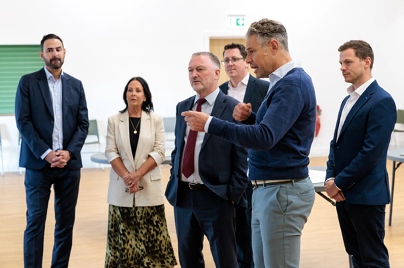Linmere Logo Housing Secretary visits Linmere | Lands Improvement